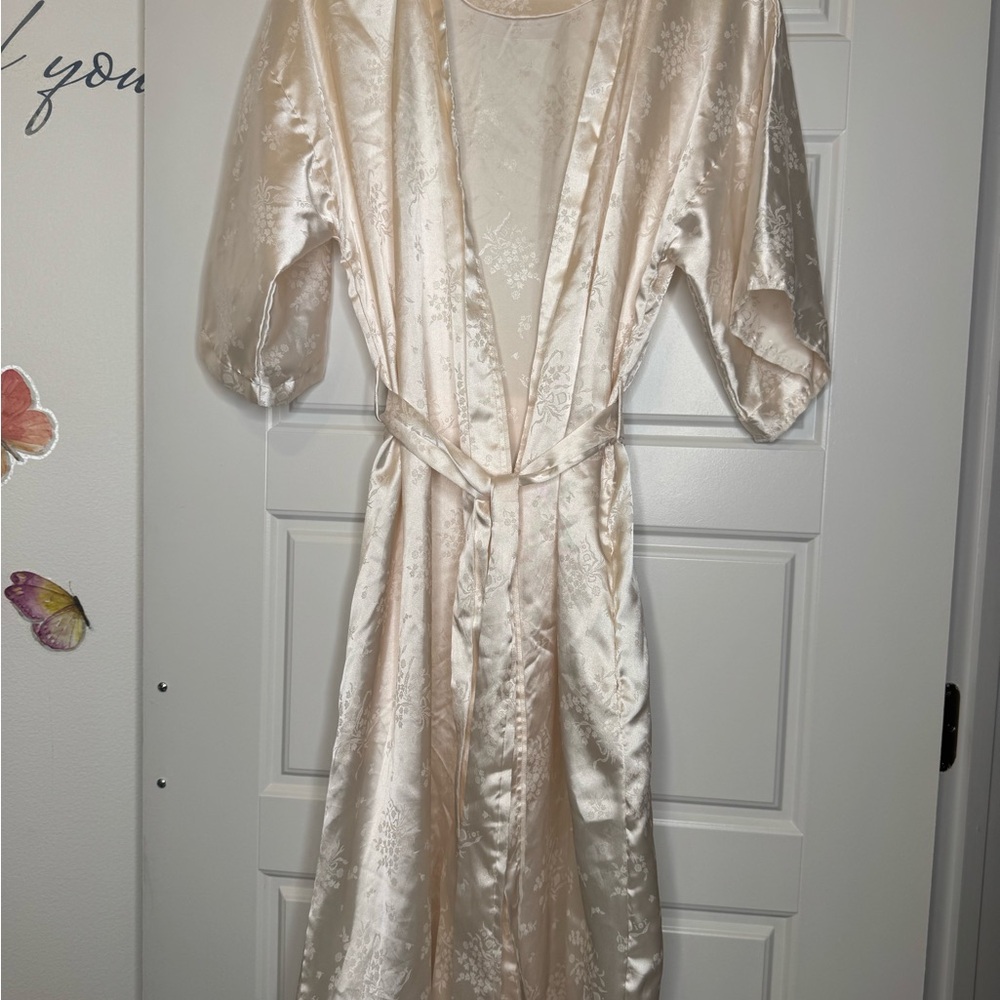 Dior Cream Floral Lounge Wear
